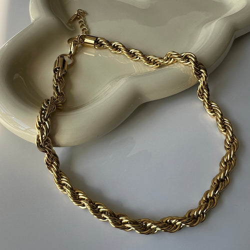 CHANEL TWISTED CHAIN NECKLACE NEUI STUDIO