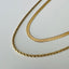 VIV DOUBLE LAYERED NECKLACE NEUI STUDIO